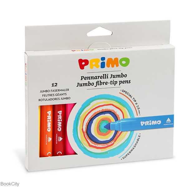 ماژیک 12 رنگ Primo 603JUMBO12 Jumbo