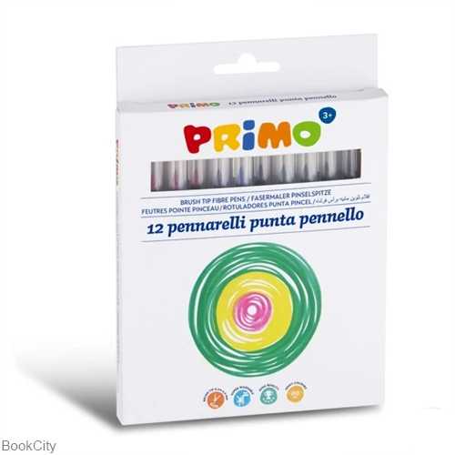 ماژیک 12 رنگ primo 618BT12