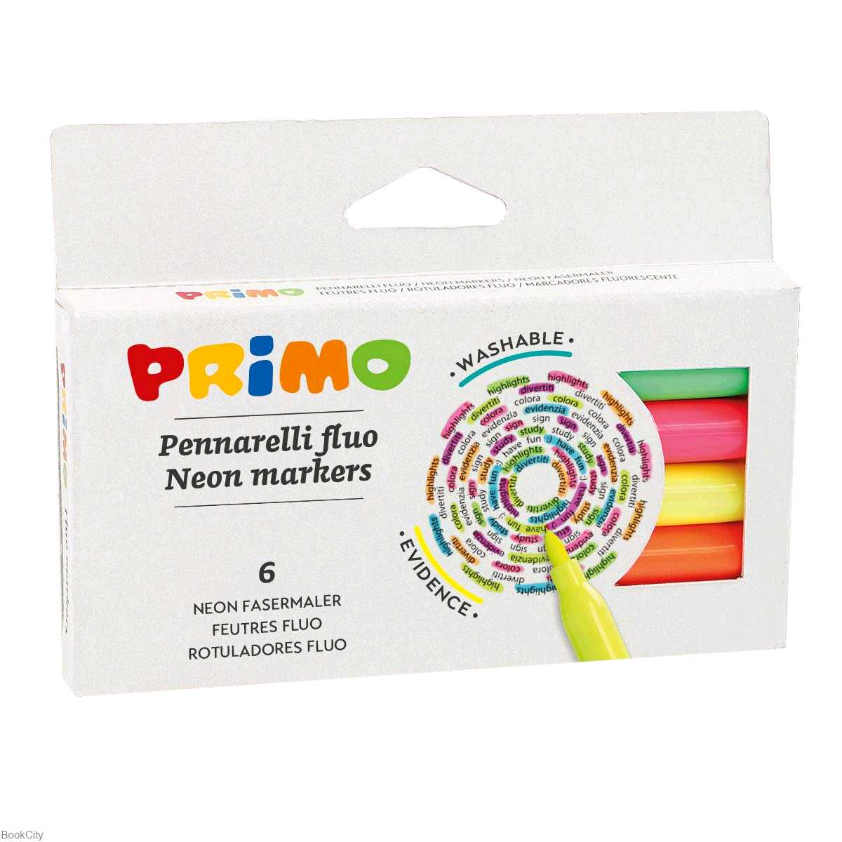 ماژیک های‌لایت رنگی primo 6013PEN6F