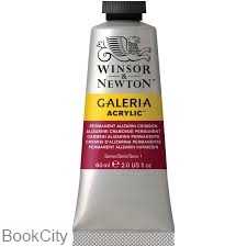 رنگ آکریلیک WINSOR 2120466 60ml Permanent Alizarin Crimson 466