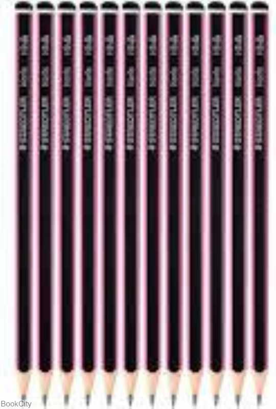 مداد مشکی بدنه صورتی STAEDTLER 118HB209 Noris HB