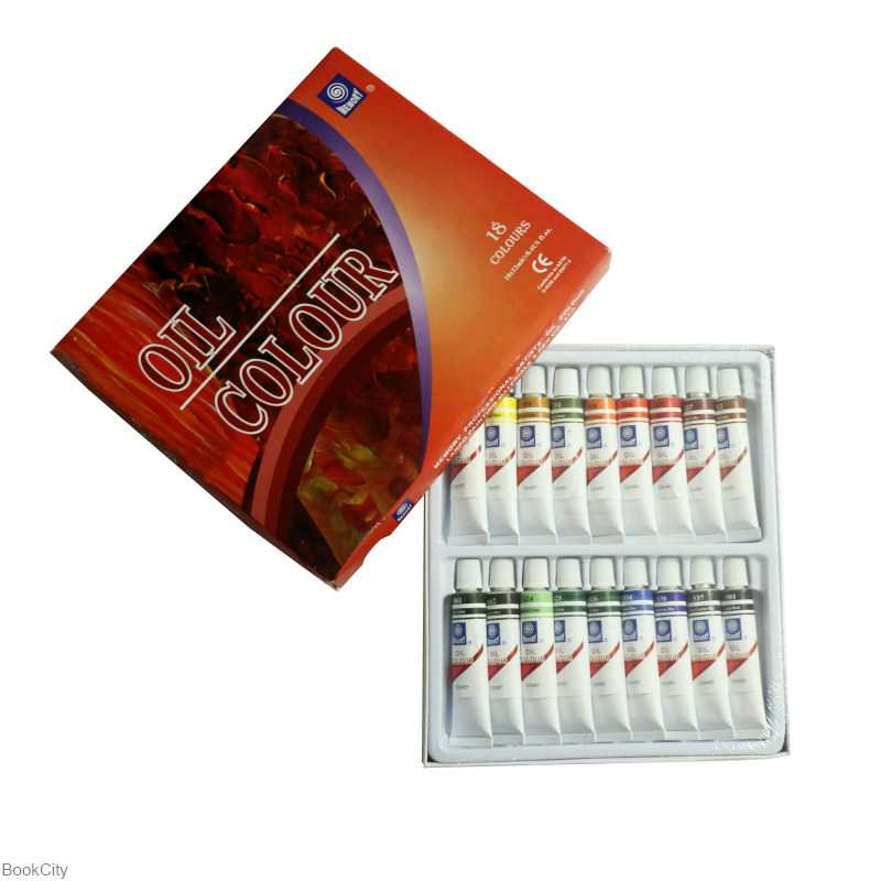 رنگ روغن 18 رنگ memory 8618 12ml