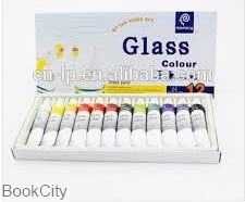 رنگ شیشه 12 رنگ memory 12ml