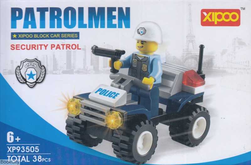 پلیس حوادث Patrolmen 38pcs XP93505