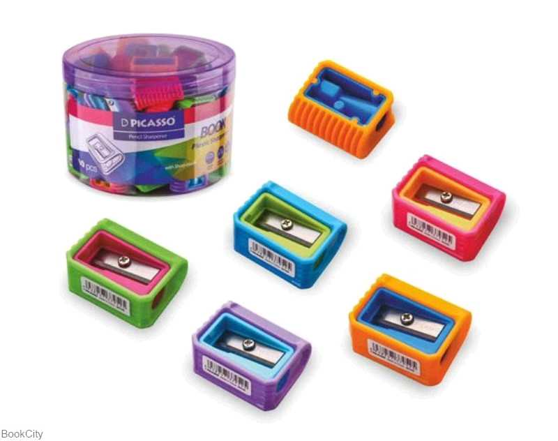 تراش تک سوراخ رنگی PICASSO SH-105 BOOK - 0