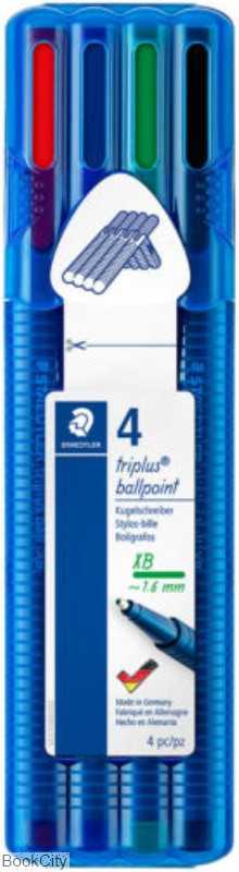 خودکار 4 رنگ STAEDTLER 437XBSB4 Triplus XB