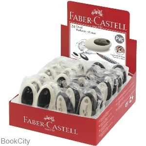 پاک‌کن بیضی مشکی FABER CASTELL 182338