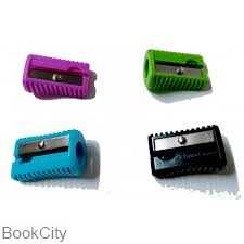 تراش تک سوراخ پلاستیکی رنگی FABER CASTELL 584722 - 0