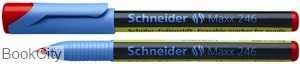 روان‌نویس قرمز پاک‌شو Schneider 124602 Maxx 246