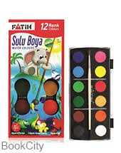 آبرنگ 12 رنگ TMQ 9044 Fatih 24ml
