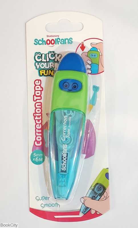 لاک غلط‌گیر نواری فشاری schoolfans FA92601 5M - 0