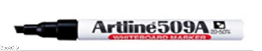 ماژیک وایت‌برد نوک تخت مشکی Artline 509A