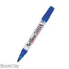 ماژیک وایت‌برد آبی نوک گرد Artline 500A 2mm
