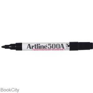 ماژیک وایت‌برد مشکی نوک گرد Artline 500A 2mm