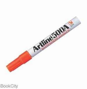 ماژیک وایت‌برد نارنجی نوک گرد Artline 500A 2mm