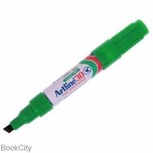 ماژیک نوک تخت سبز Artline 30 Mini