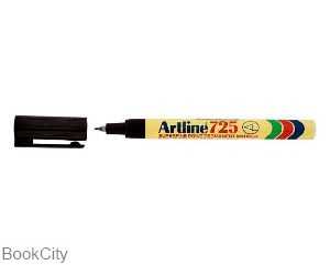 ماژیک نوک پلاستیکی مشکی Artline 725 0.4mm
