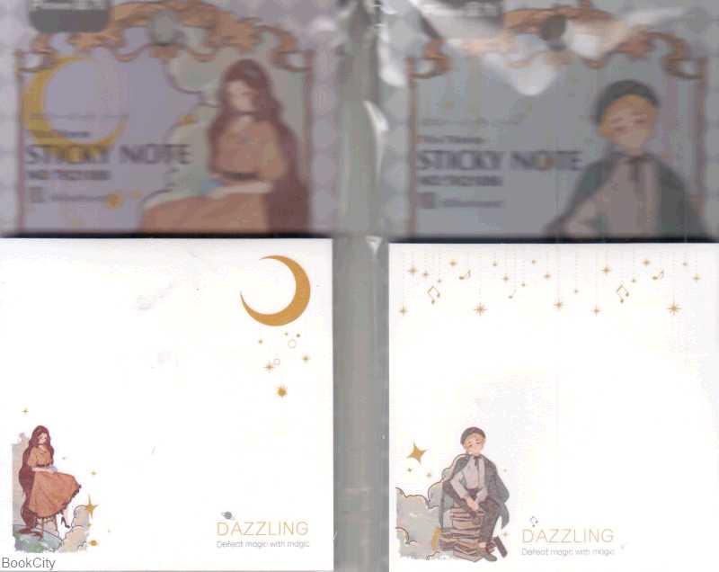 یادداشت چسب‌دار طرح دختر TK21086