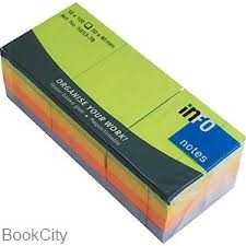 یادداشت چسب‌دار 40×50 رنگی inFO 5653-76 - 0