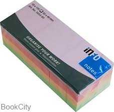 یادداشت چسب‌دار 40×50 رنگی inFO 5653-80