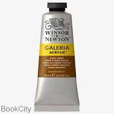 رنگ آکریلیک WINSOR 120076 60ml Burnt Umber 076