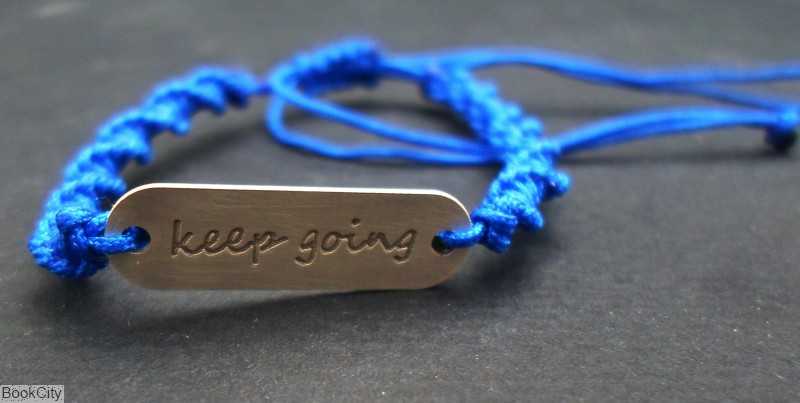 دستبند نقره Keep going اکبری