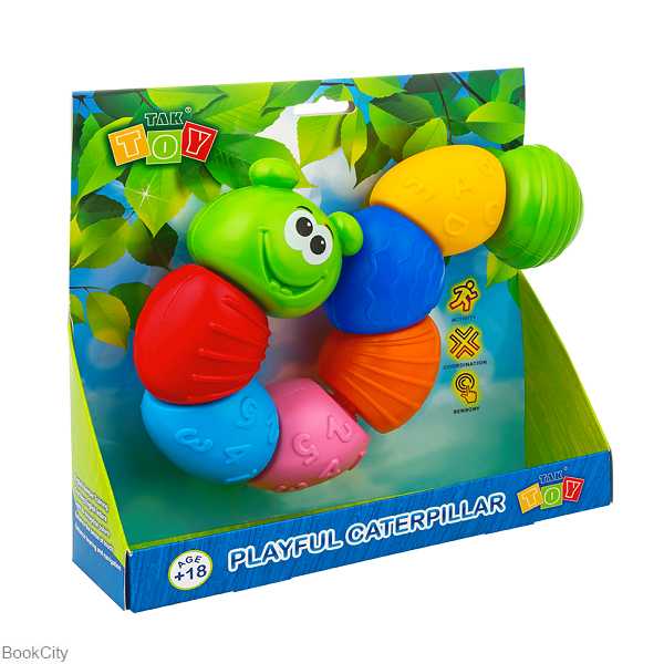 کرم ابریشم بازیگوش Tak Toy 00206 - 0