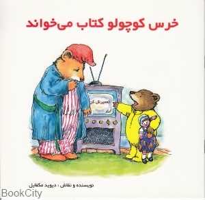 خرس کوچولو کتاب می‌خواند