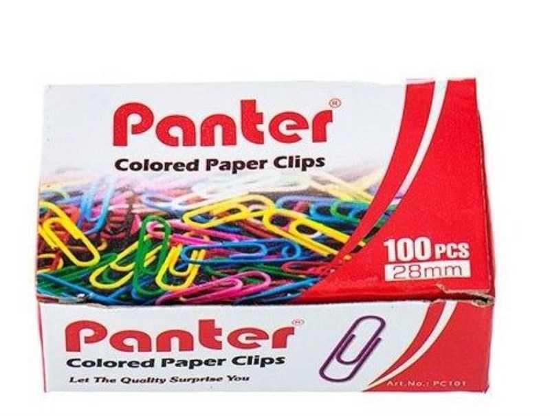 کلیپس 100 عددی 28mm رنگی Panter 101 - 0