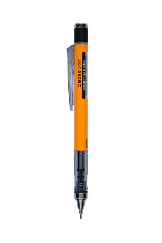 اتود 0.7mm بدنه نارنجی Tombow Mono Graph