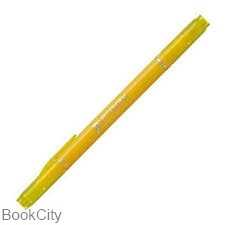 ماژیک زرد 2 سر Tombow PK03