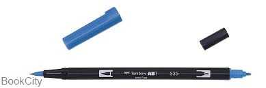 ماژیک آبی 2 سر Tombow 535 Brush