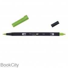 ماژیک سبز 2 سر Tombow 195 Brush