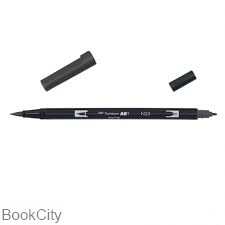 ماژیک خاکستری 2 سر Tombow N25 Brush