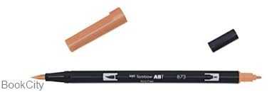 ماژیک نارنجی 2 سر Tombow 873 Brush
