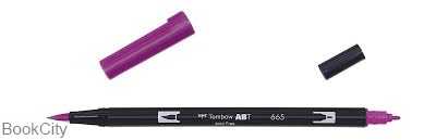 ماژیک بنفش 2 سر Tombow 665 Brush