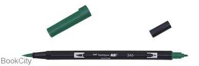 ماژیک سبز 2 سر Tombow 346 Brush