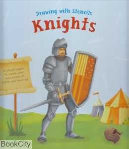 Knights Drawing With Stencils