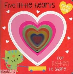 Five little hearts