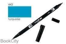 ماژیک آبی 2 سر Tombow 443 Brush
