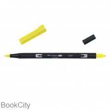 ماژیک زرد 2 سر Tombow 055 Brush