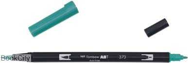 ماژیک سبز 2 سر Tombow 373 Brush