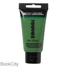 رنگ آکریلیک REEVES 8341460 Chromium Oxide Green 75ml