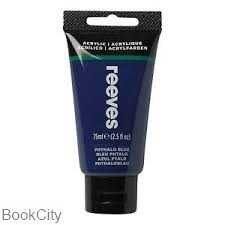 رنگ آکریلیک REEVES 8341330 Phthalo Blue 75ml