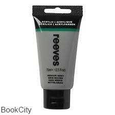 رنگ آکریلیک REEVES 8341600 Medium Grey 75ml