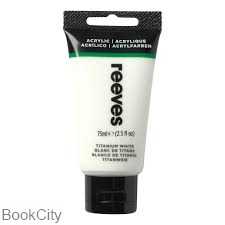 رنگ آکریلیک REEVES 8340940 Titanium White 75ml