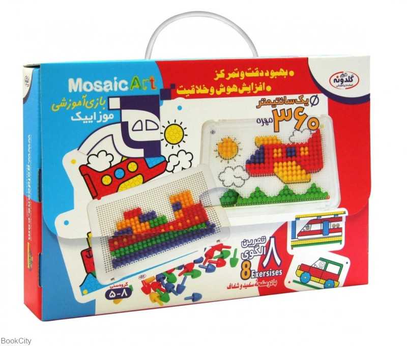 هنر موزاییک بزرگ 41036 گلدونه