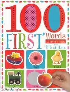100First Words with Big Stickers