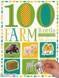 100Farm Words with Big Stickers