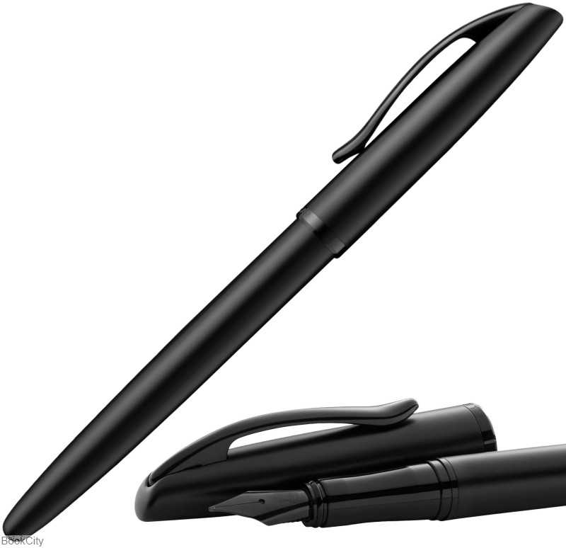 خودنویس بدنه استیل مشکی مات Pelikan 821834 Jazz Noble Elegance